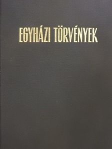 Egyházi törvények [antikvár]