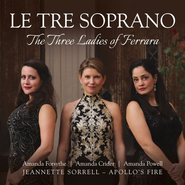 LE TRE SOPRANO CD SORRELL