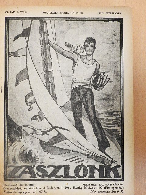 Dr. Karl János - Zászlónk 1921-1926. (vegyes számok) (48 db) [antikvár]