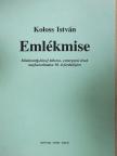 Koloss István - Emlékmise [antikvár]