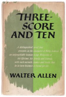 Walter Allen - Threescore and Ten (dedikált) [antikvár]