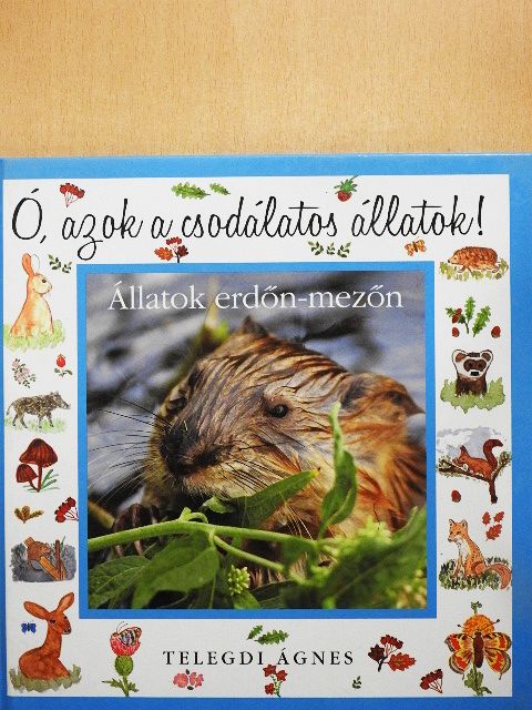 Telegdi Ágnes - Állatok erdőn-mezőn [antikvár]