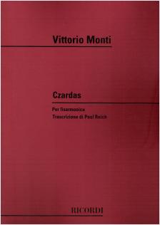MONTI - CZARDAS PER FISARMONICA. TRASCRIZIONE DI PAUL REICH