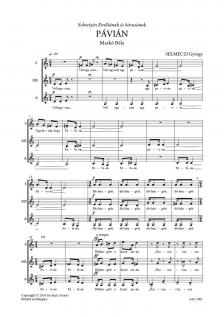 SELMECZI GYÖRGY - "GYERMEKKAROK" - "WORKS FOR CHILDREN CHOIR" - PÁVIÁN; TÜCSÖK; AZ ESERNYŐ; BAGOLY MONDJA; HÁROM DAL