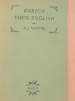 A. J. Glover - Enrich your English [antikvár]