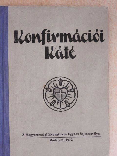 Konfirmációi Káté [antikvár]