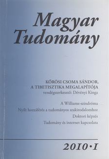 CSÁNYI VILMOS - Magyar Tudomány 2010/1. [antikvár]