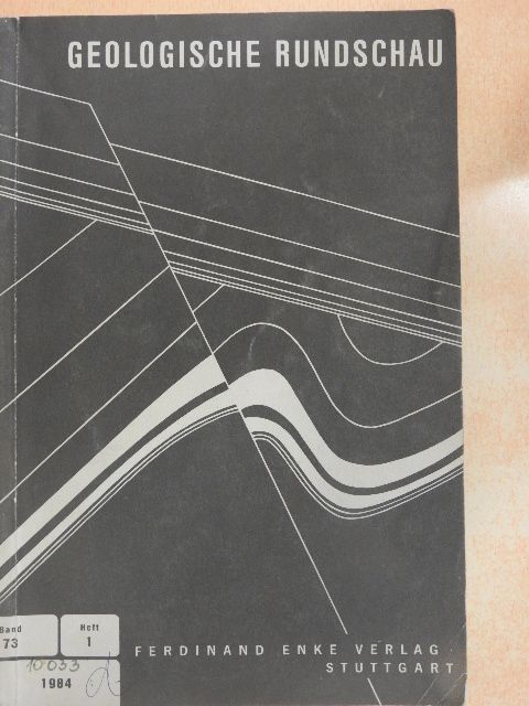 D. van Husen - Geologische Rundschau Heft 1, 1984 [antikvár]