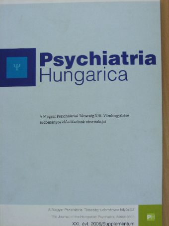 Psychiatria Hungarica 2006. Supplementum [antikvár]
