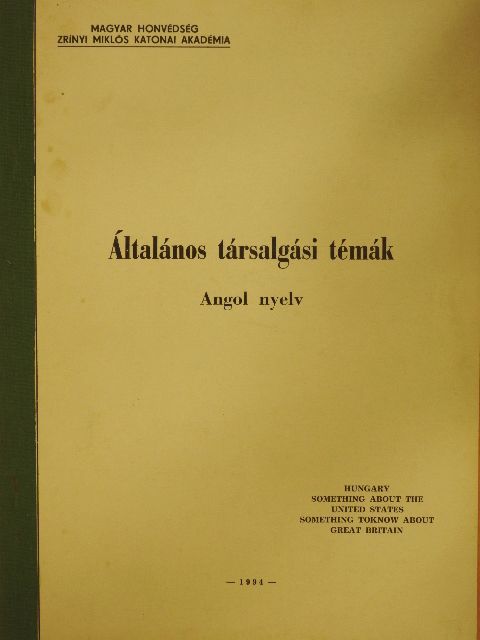 Szabó Ildikó - Általános társalgási témák [antikvár]