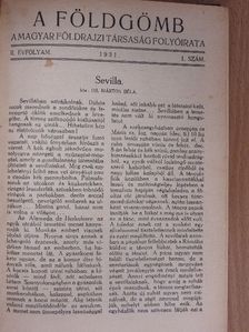 Baktay Ervin - A Földgömb 1931/1-10. [antikvár]