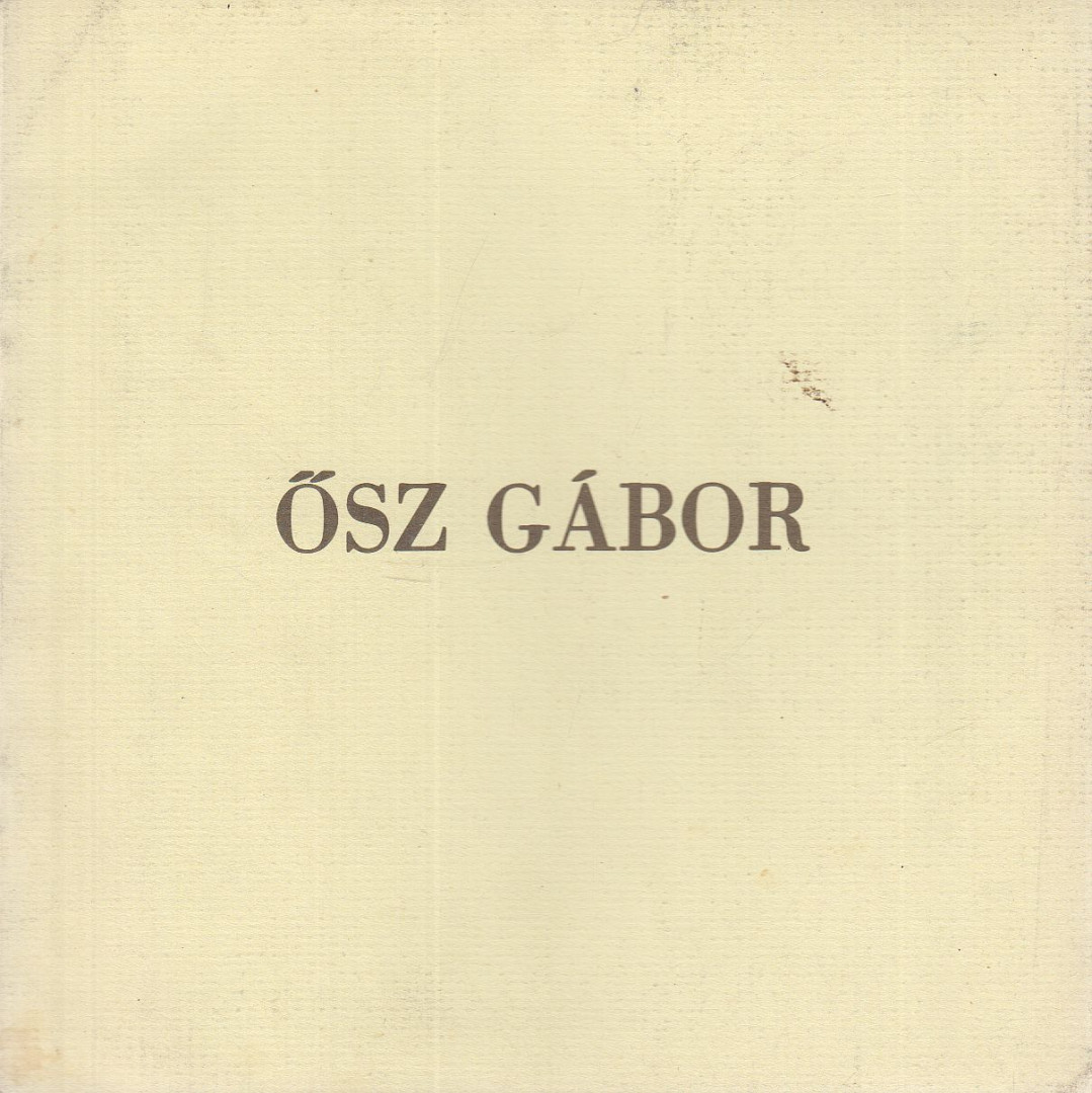 Ősz Gábor [antikvár]