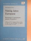 Georg Link - Vierzig Jahre Europarat [antikvár]