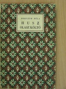 Alessandro Manzoni - Húsz olasz költő [antikvár]