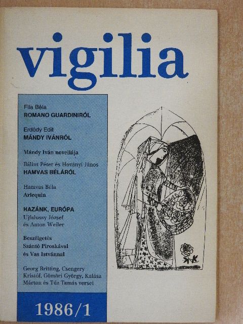 Belon Gellért - Vigilia 1986. január-december [antikvár]