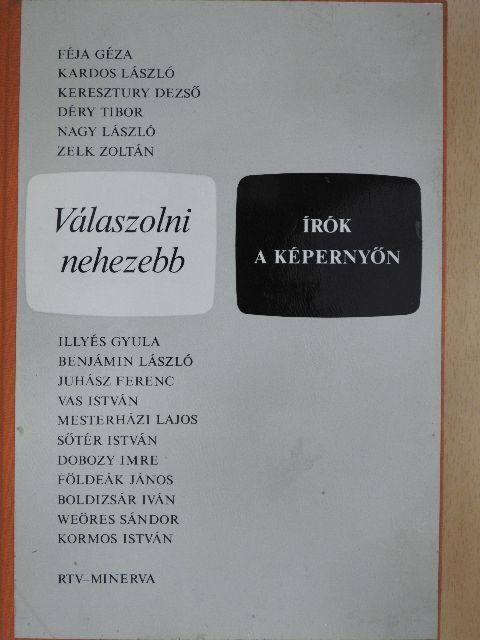 Válaszolni nehezebb [antikvár]