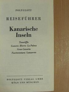 Dr. Horst J. Becker - Kanarische Inseln [antikvár]