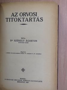 Dr. Engländer Árpád - Az orvosi titoktartás/A rheumás bajok házi kezelése/A női testápolás kézikönyve [antikvár]