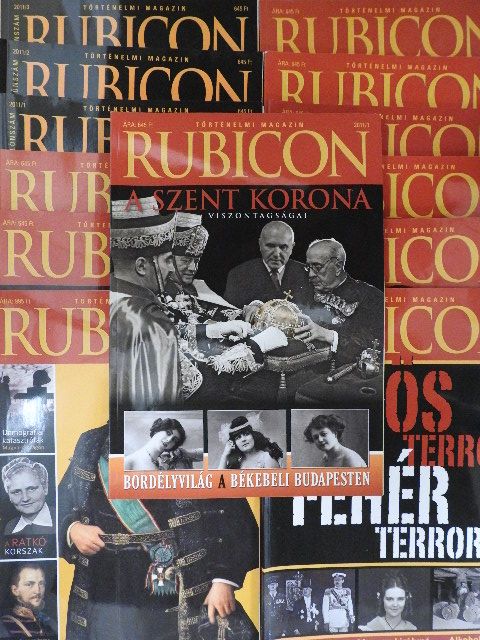 Babucs Zoltán - Rubicon 2011/1-12. + Rubicon Különszám 2011/1-3. [antikvár]