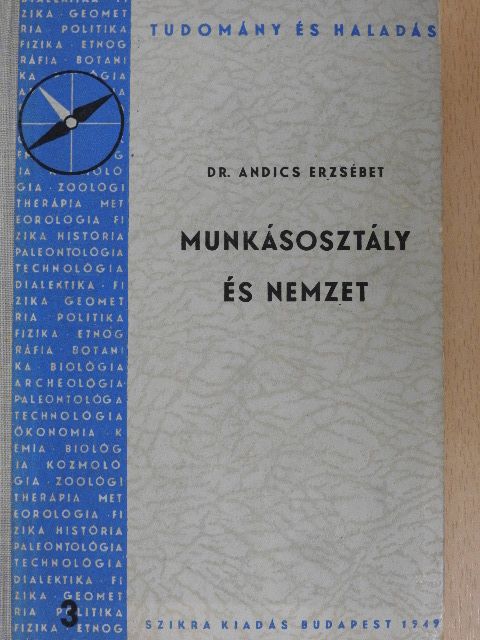 Dr. Andics Erzsébet - Munkásosztály és nemzet [antikvár]
