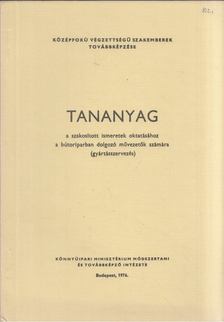 Fábián Tibor, Sipos Árpád, Szabó Pál - Tananyag a szakosított ismeretek oktatásához a bútoriparban dolgozó művezetők számára (gyártásszervezés) [antikvár]