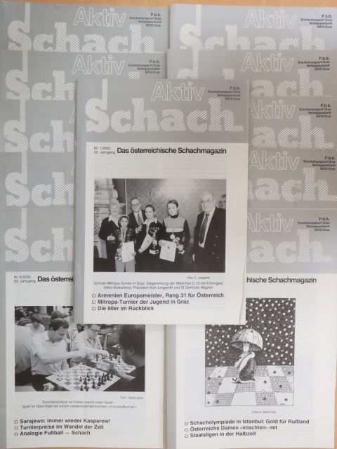 Georg Danner - Schach-Aktiv 1-12/2000. [antikvár]
