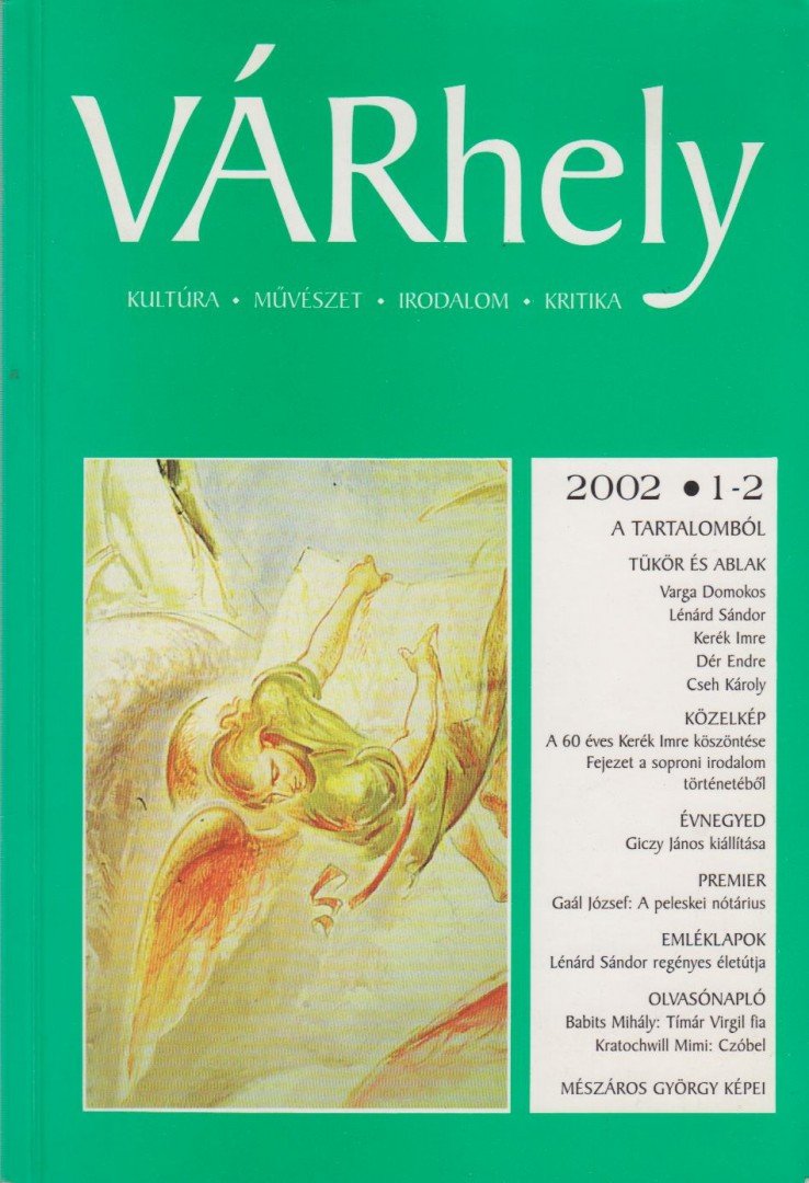 Sass László (főszerk.) - VÁRhely 2002/1-2. [antikvár]
