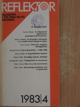 Almási Miklós - Reflektor 1983/4. [antikvár]