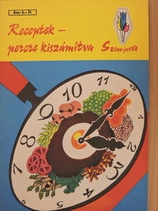 Pelle Józsefné - Receptek - percre kiszámítva [antikvár]