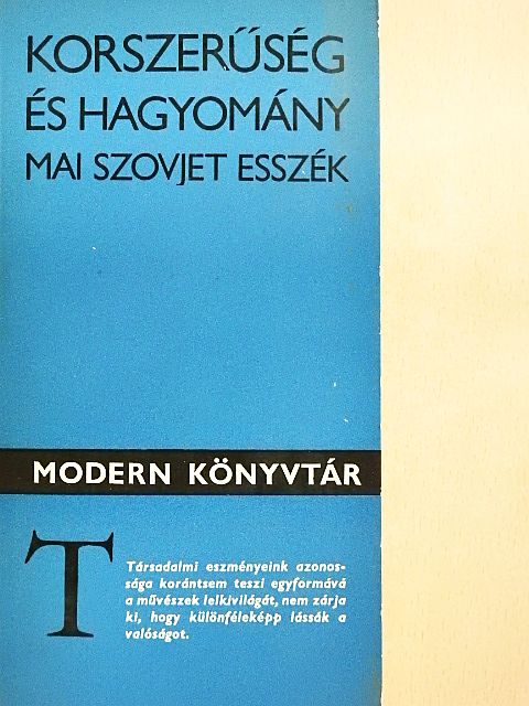 Csingiz Ajtmatov - Korszerűség és hagyomány [antikvár]