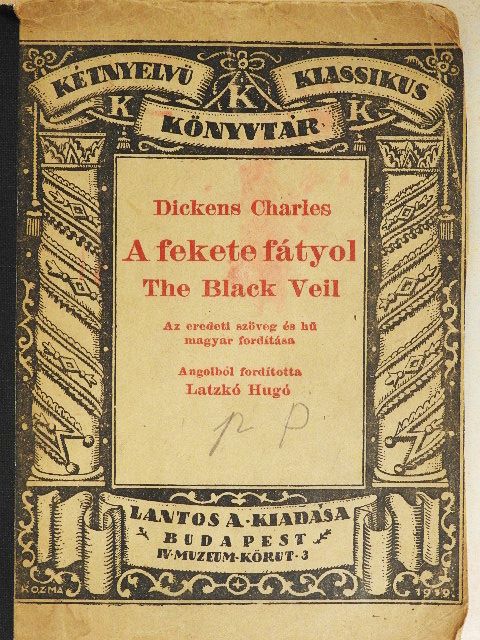 Charles Dickens - A fekete fátyol [antikvár]