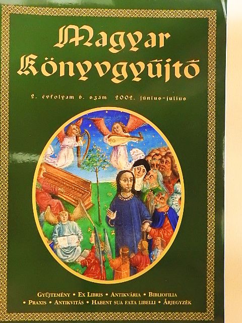 Alánt Andrea - Magyar könyvgyűjtő 2002. június-július [antikvár]