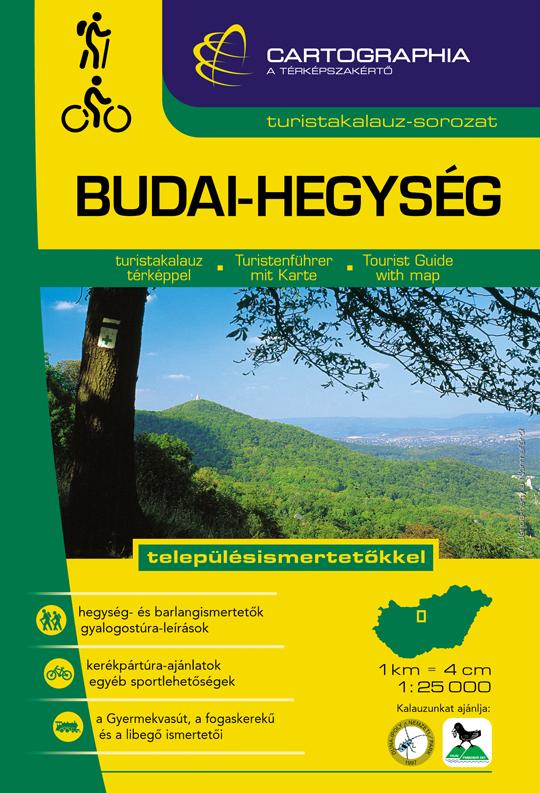 Cartographia - BUDAI-HEGYSÉG KERÉKPÁRTÚRÁKKAL "SC" [szépséghibás]