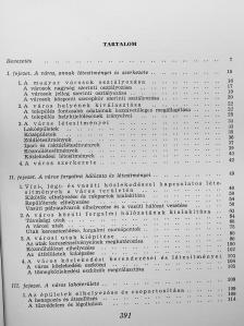 Perényi Imre - Településtervezés [antikvár]