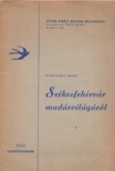 Radetzky Jenő - Székesfehérvár madárvilágáról [antikvár]