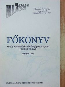 BLISS főkönyv [antikvár]