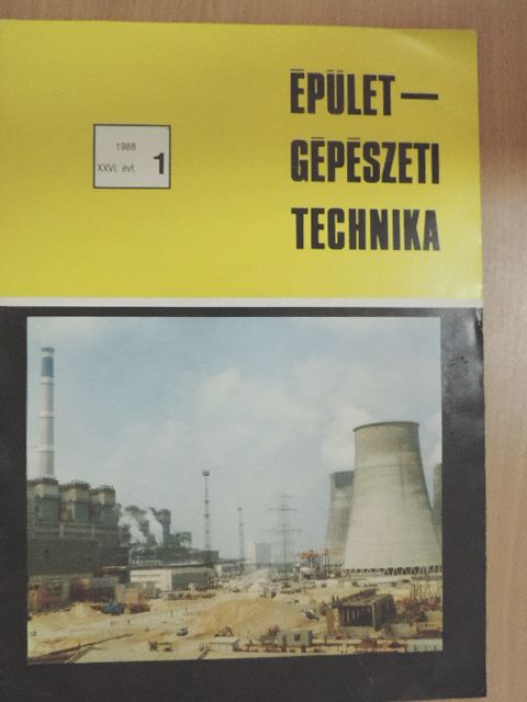 Bulik László - Épületgépészeti Technika 1988/1. [antikvár]