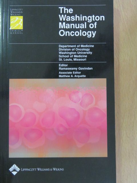 Benjamin Tan - The Washington Manual of Oncology [antikvár]