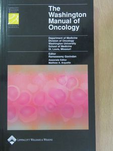 Benjamin Tan - The Washington Manual of Oncology [antikvár]