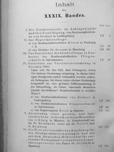 Dr. jur. von Engelberg - Blätter für Gefängniskunde I-III/1-6. [antikvár]