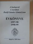 A budapesti I. kerületi Petőfi Sándor Gimnázium évkönyve 1997-98/1998-99 [antikvár]