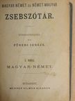 Füredi Ignácz - Magyar-német és német-magyar zsebszótár I-II. [antikvár]