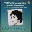 MOZART, HANDEL, BACH, FRANCK - BAROQUE & RELIGIOUS ARIAS CD VICTORIA DE LOS ANGELES
