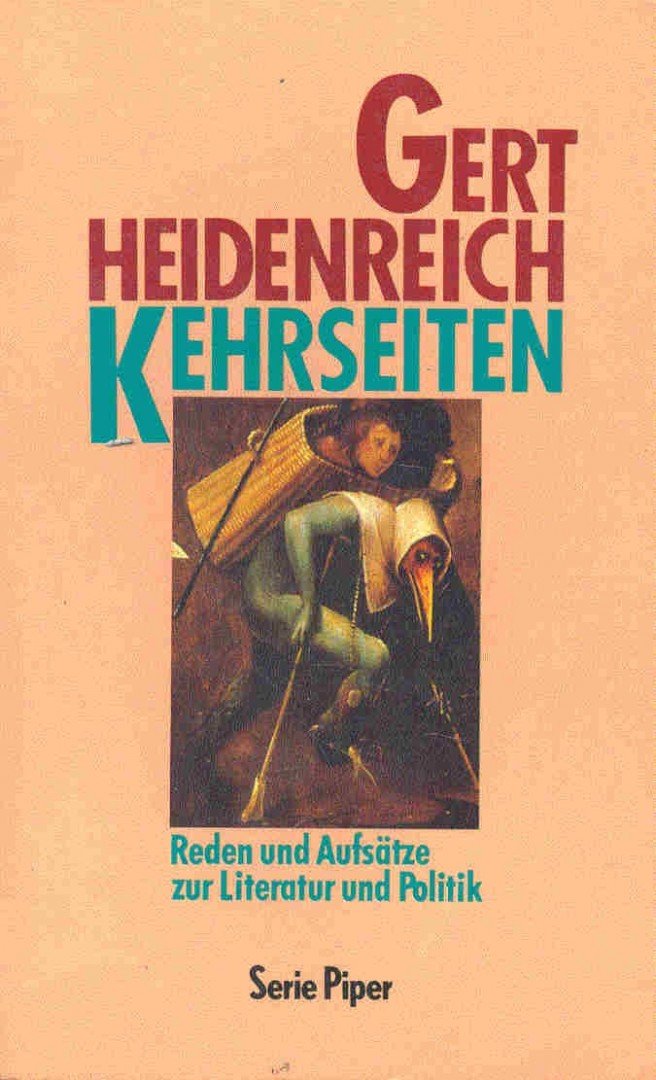 HEIDENREICH, GERT - Kehrseiten [antikvár]