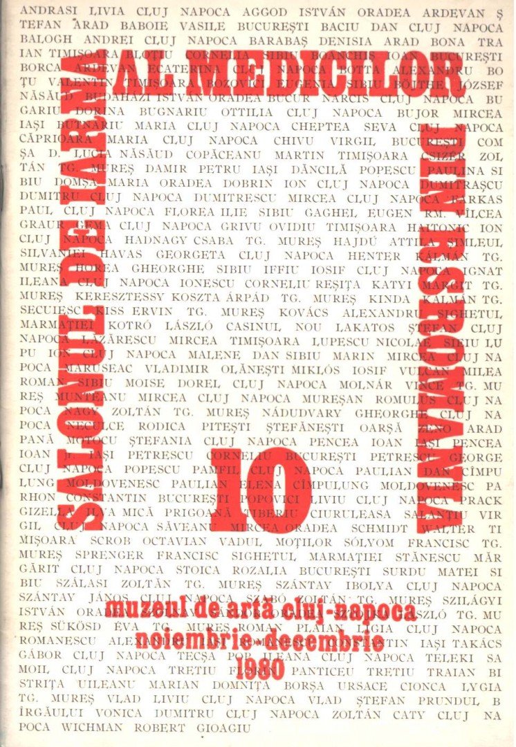 Szántay János, Szántay Minerva - Salonul de iarna al medicilor din r. s. Romania 1980 [antikvár]
