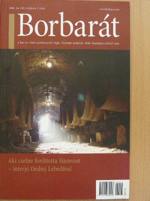 Alkonyi László - Borbarát 2008. ősz [antikvár]