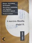 Dr. Erdődi József - A marxista filozófia alapjai II. [antikvár]