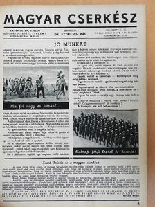 Magyar József - Magyar Cserkész 1938. szeptember- 1939. augusztus [antikvár]