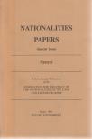 Henry R. Huttenbach - Nationalities Papers - Fall 1991 Vol. XIX/2. (Special Issue) [antikvár]