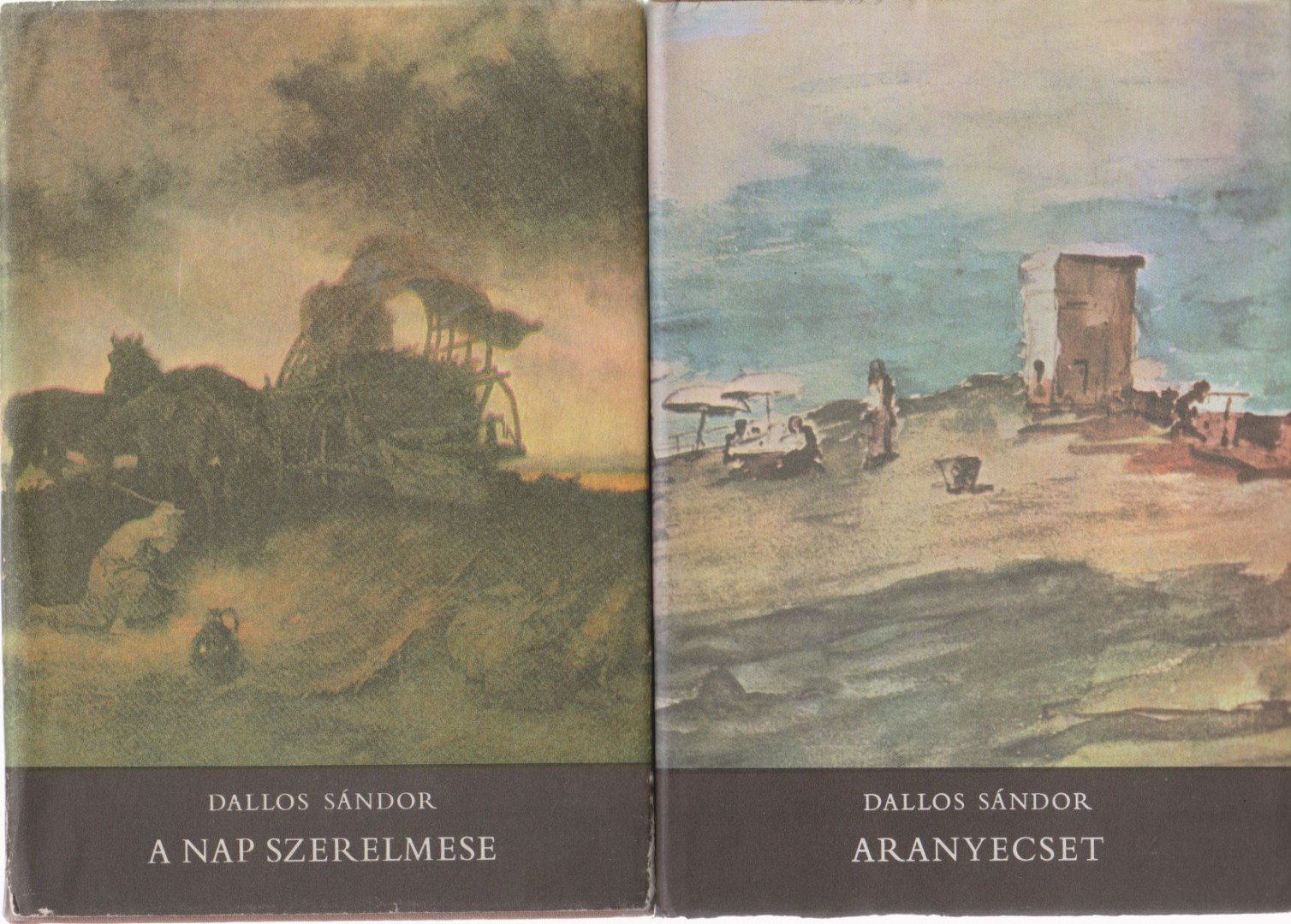 DALLOS SÁNDOR - A Nap szerelmese / Aranyecset [antikvár]